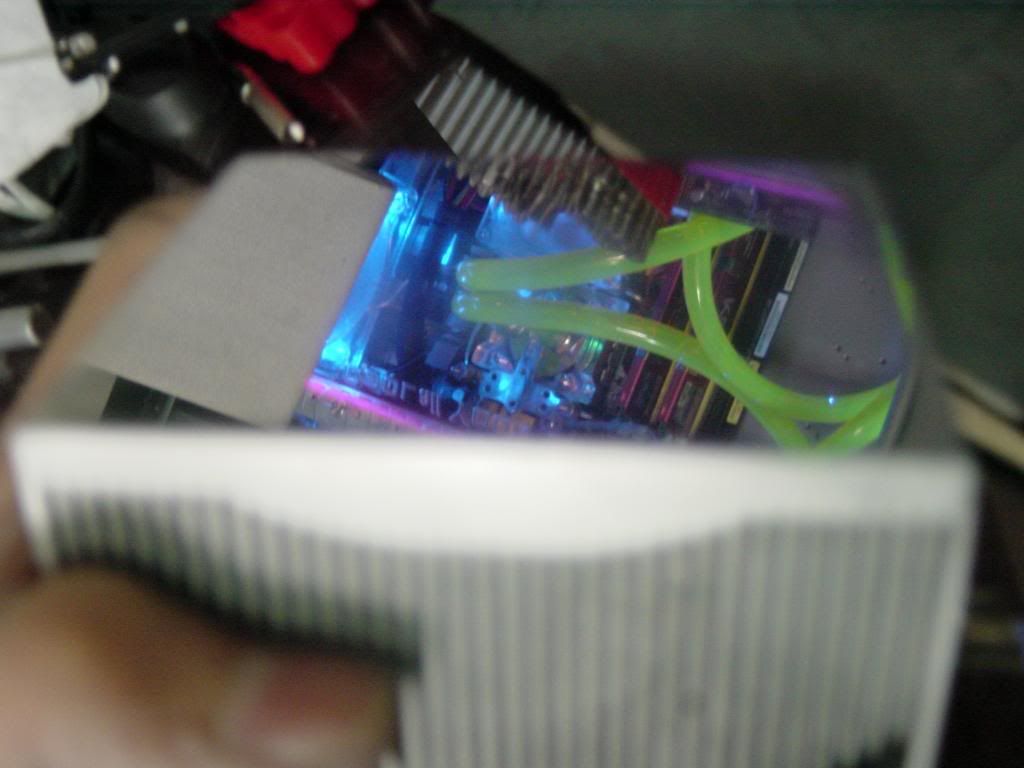 Results of lapping stock AMD heatsink