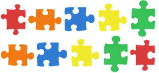 puzzle rainbow Pictures, Images and Photos