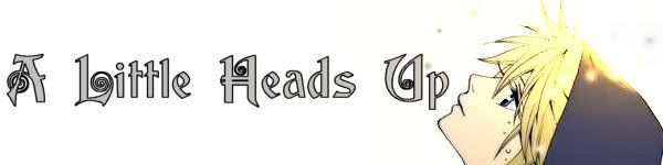 A Little Heads Up Banner