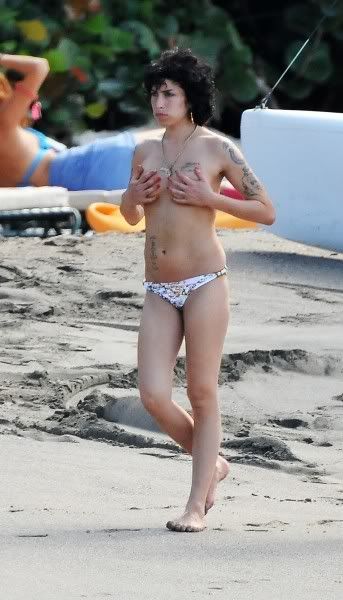 amy winehouse topless, nude