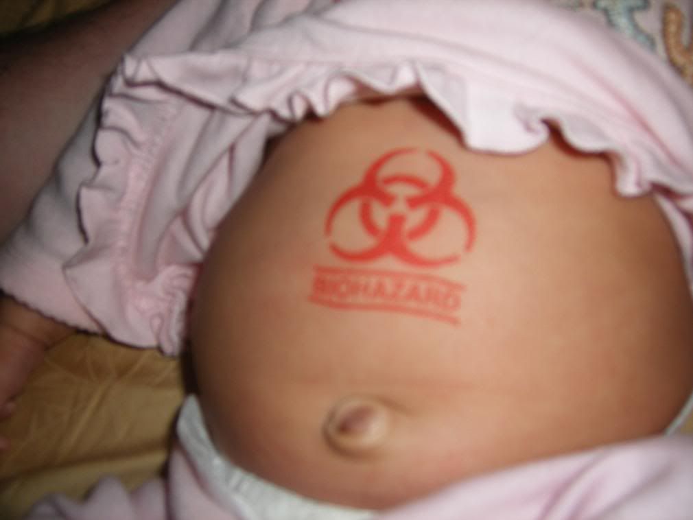 Baby%27s+first+Tattoo Biohazard.