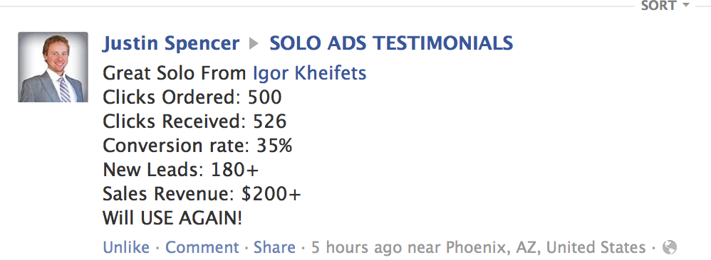 Marketing Forum &amp; Marketplace - Risk-Free Solo Ads! Igor's Solo ...