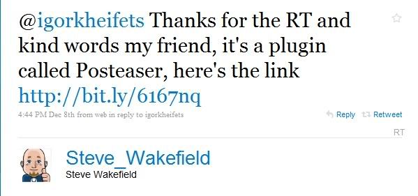 Twitter information Sharing