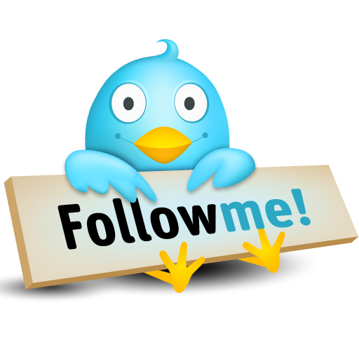follow me on Twitter