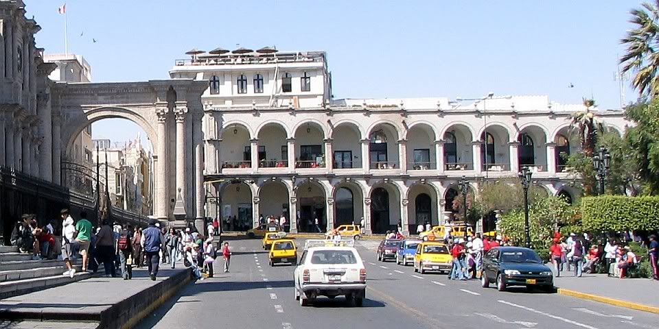 Arequipa : place d' Armes