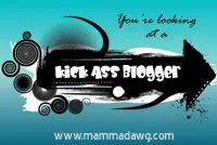 Kick Ass Blogger Award