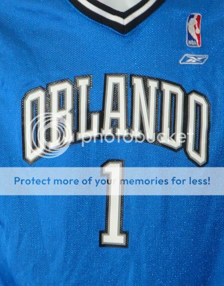 Orlando Magic 1 Tracy McGrady Road Jersey Youth L 14